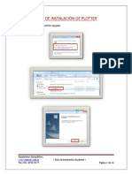 Guía de Instalación de Plotter