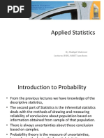 7th Lecture (Introduction To Probability)