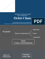 Estrategia de Comunicación Orbit Feb 12