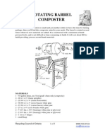 Rotating Barrel Composter