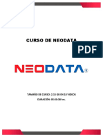 Temario Curso de Neodata