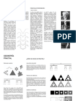 GEOMETRIA FRACTAL - Descripción y Ejemplos