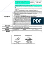 Procedimiento para Limpieza de Cocina y Grilla
