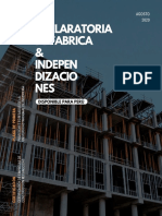 Ific Peru Brochure Curso Declaratoria de Fabrica e Independizacion PDF