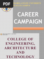 Career Campaign: Isabela State University Ilagan Campus