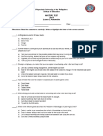 AUTOMOTIVE SET B Mastery Test