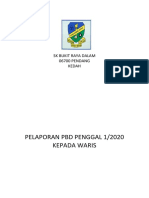 Laporan Penyerahan PBD KPD Waris