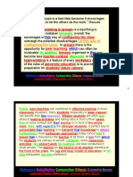 Working in Groups: That Because