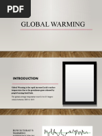 GLOBAL WARMING (English Presentation)