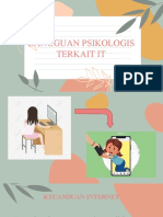 Fix Kelompok 12 Ganguan Psikologis Terkait IT