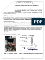 ESSAI de Consistance