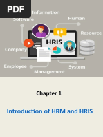 Chapter 1 Introduction To HRM HRIS