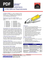 Jtagjet-C2000: Emulator For The C2000 Family of Mcu/Dsps From Texas Instruments