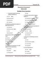 3rd Semester MCQs