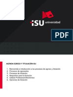 Información General Titulación ISU Maestrías PDF