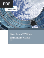 Siveillance VMS Hardening Guide 2019