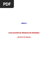 Evaluación Del Riesgo de Incendio. Método Meseri