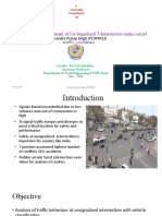 Proactive Safety Assessment of Un-Signalized T-Intersection Under Mixed Traffic Conditions