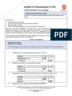 Canterbury Institute of Management (CIM) : ACCT101 Foundations of Accounting