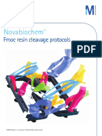 Novabiochem: Fmoc Resin Cleavage Protocols