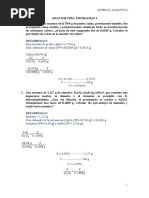 Ejercicios de Gravimetría I