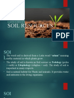 Soil Resources: Earth Science'S