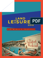 Land of Leisure Market 2018 Proposal Tenant