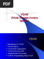 Vsam Virtual Storage Access Method