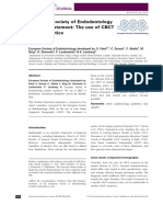 CBCT Ese Position Statement 3