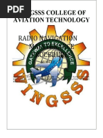 Radio Navigation Maintenance Procedures