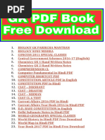 GK Books in PDF