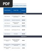 Control Domain Control Title Control ID: Cloud Controls Matrix Version 4.0