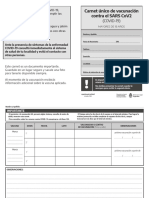 Carnet Vacunación Covid