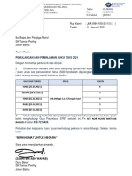 Surat Pemulangan Buku Teks 2021