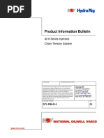 Product Information Bulletin: All 6 Series Injectors Chain Tension System