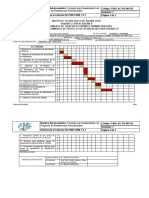 Formato (Cronograma) para Seguimiento de Proyecto de Residencias Profesionales