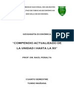 Compendio Actualizado Geografía Económica