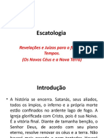 Escatologia - Novos Céus e Nova Terra