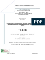 TESIS Destruccion Vertebral de Etiologia Infecciosa