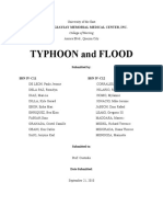 Typhoon and Flood