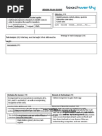 Lesson Plan Guide: Specific Measurable Attainable Relevant - Time