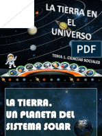 Tema 1. La Tierra en El Universo