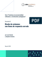 AcaDocs - D08 - Diseño de Exámenes Con Ítems de Respuesta Cerrada