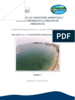 Evaluación de Las Condiciones Ambientales y Apoyo A CORPAMAG en La Atención de Emergencias. CONVENIO de ASOCIACIÓN No