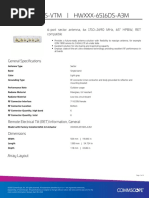HWXXX-6516DS-VTM - HWXXX-6516DS-A3M: General Specifications