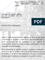 Tema 14 La Opinión Pública en La Sociedad de La