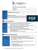 Module 9 - Accounting For Factory Overhead