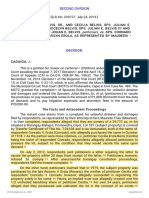 Petitioners Vs Vs Respondents: Second Division