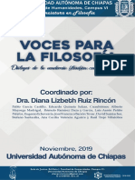 Voces para La Filosofía, ISBN9786075610214