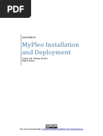 MyPleo Installation and Deployment